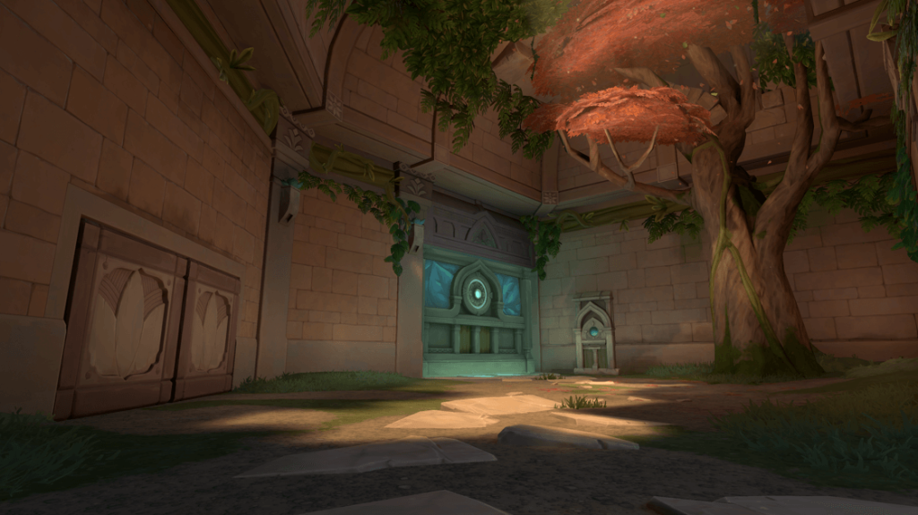 new valorant map lotus title