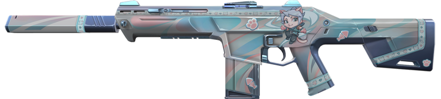 Phantom 9 Lives valorant skin SideView title