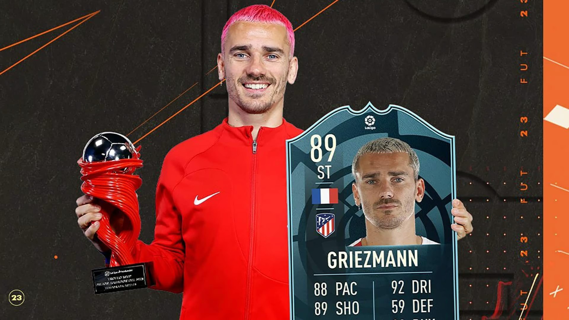 FIFA 23: Antoine Griezmann POTM of LaLiga Santander