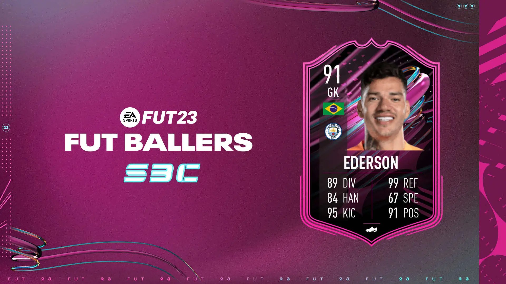 FIFA 23: Ederson SBC in the FUT Ballers Campaign
