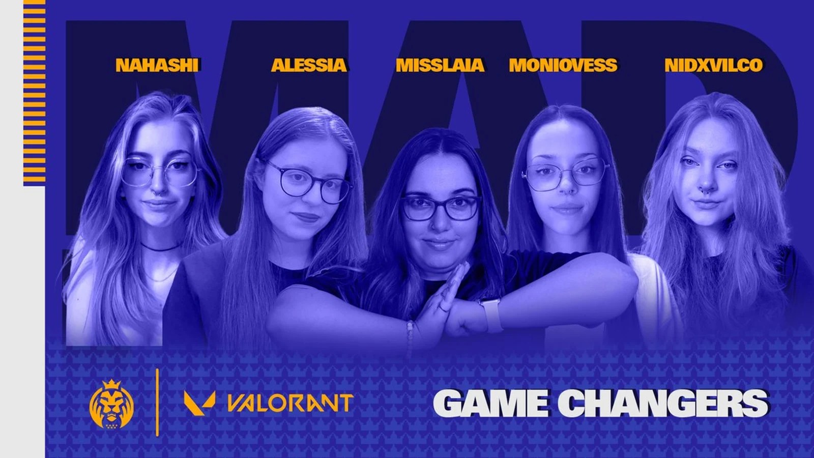 OverActive introduces its first female VALORANT team