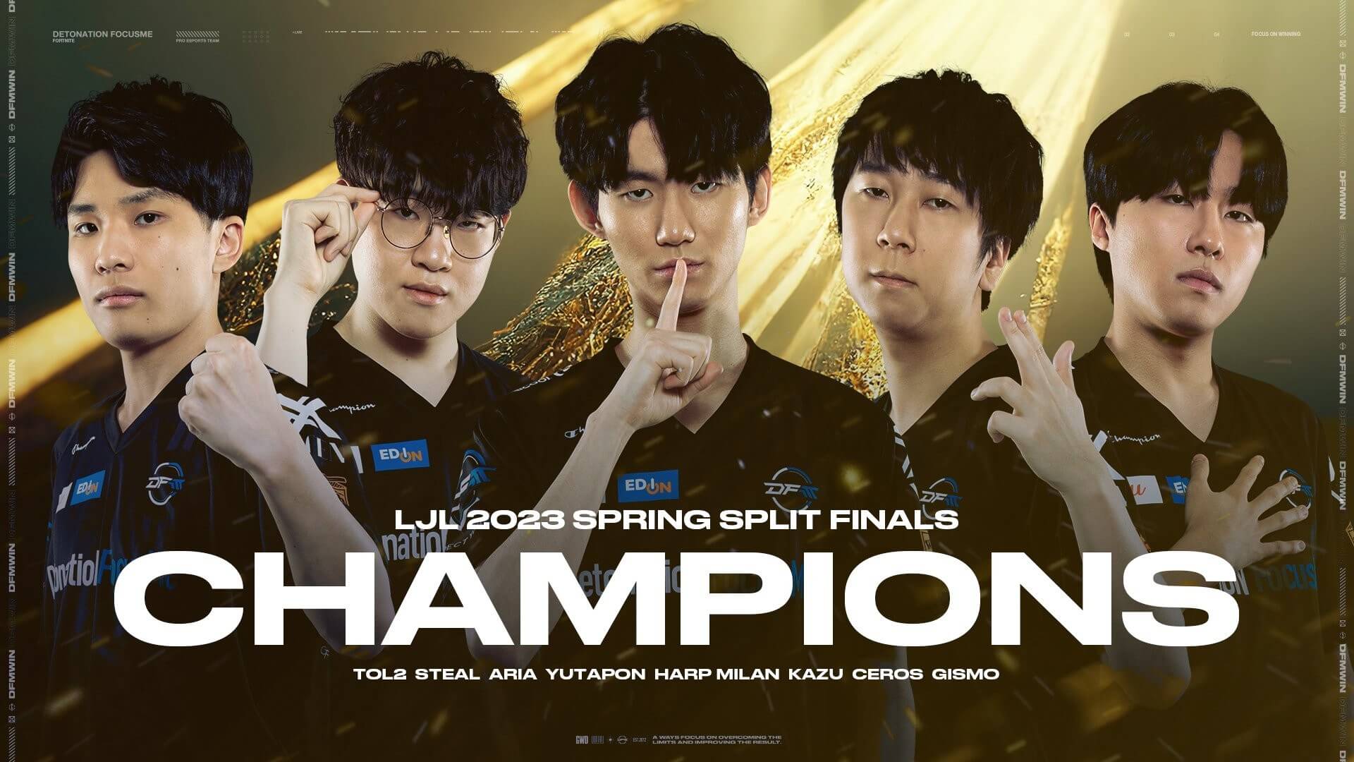 Japanese team DetonatioN FocusMe makes history in the Asian region