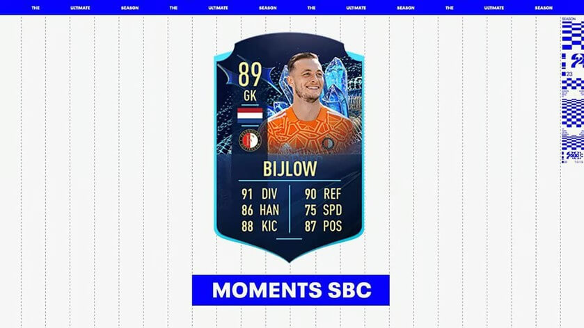 FIFA 23: How to complete the Justin Bijlow TOTS Moments SBC