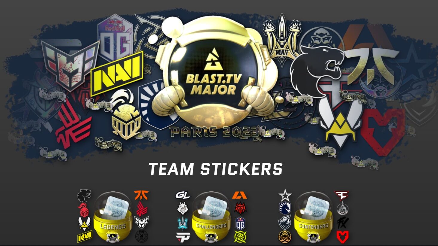 s1mple’s sticker is not the most expensive sticker of the Paris Major