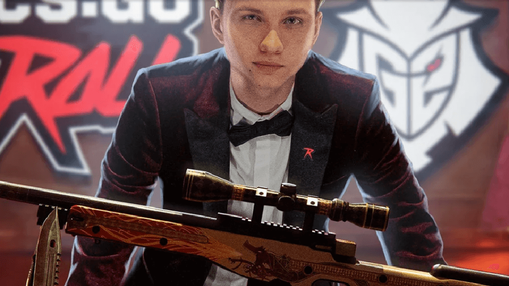 G2 uses 18 years young m0NESY to advertise gambling
