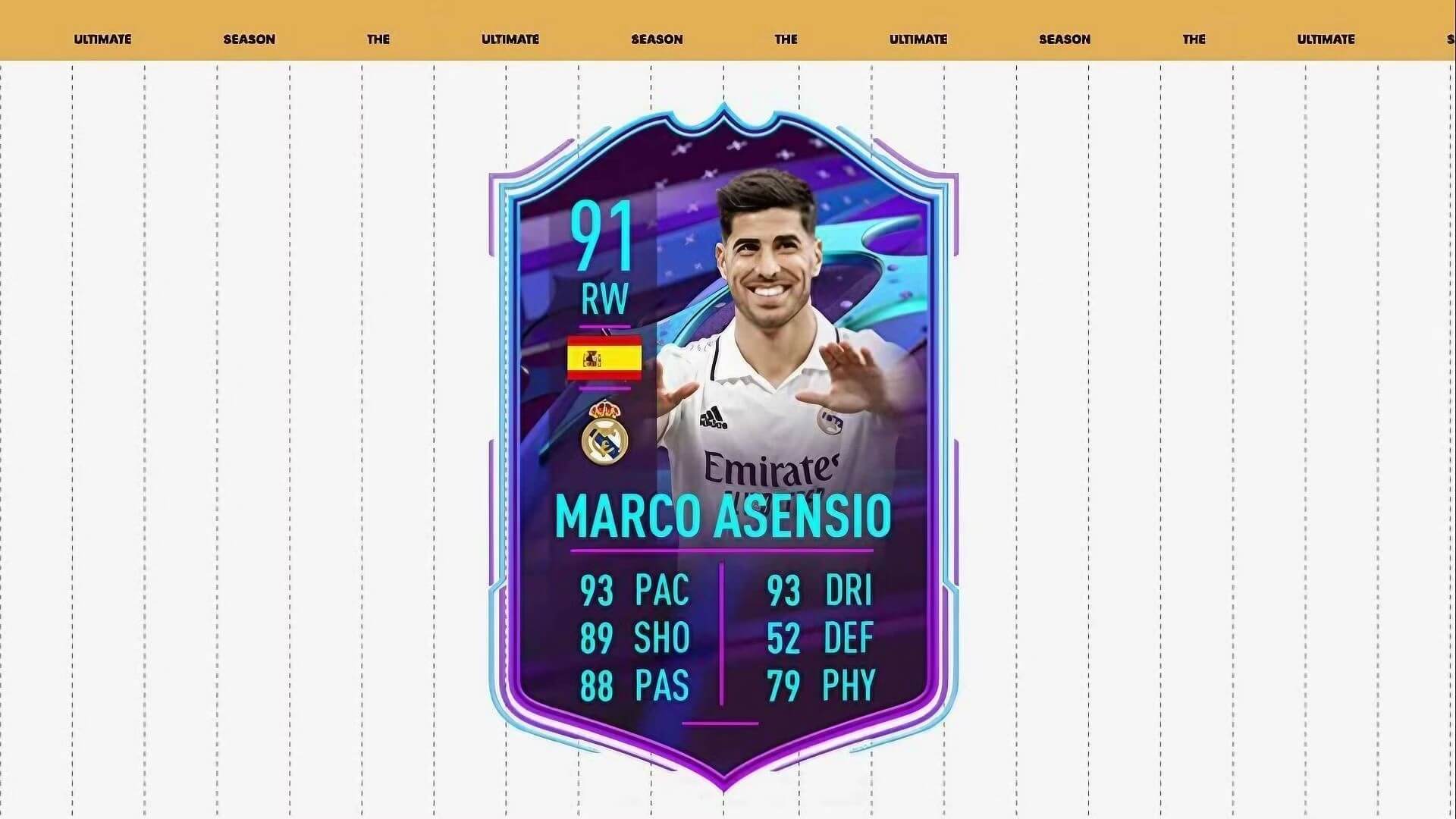 FIFA 23: How to complete Marco Asensio’s End of an Era SBC