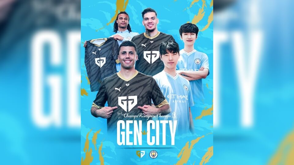 Manchester City announces partnership with Gen.G