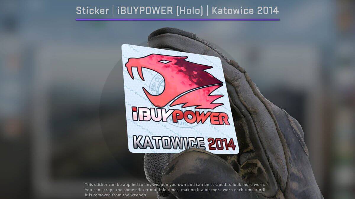 Katowice 2014 stickers sold for $446,000