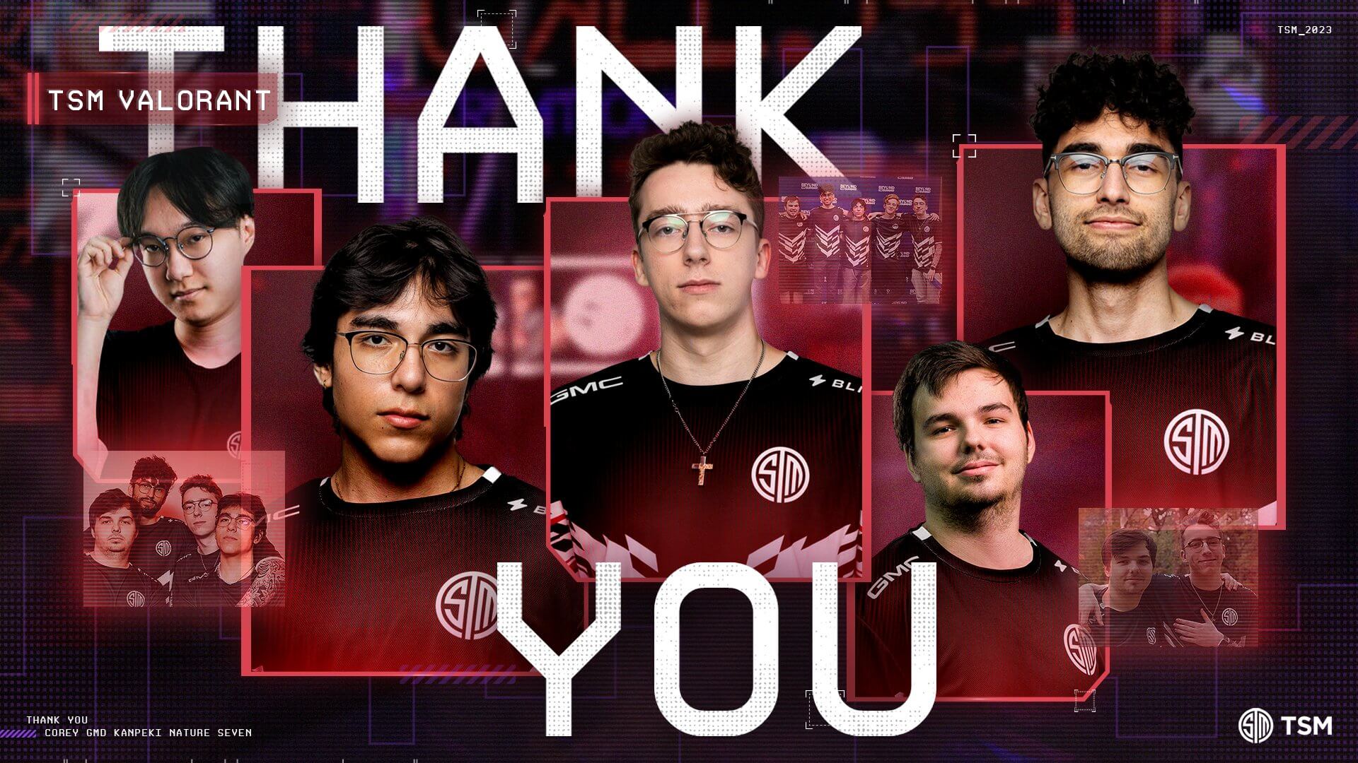 TSM says goodbye to their VALORANT team