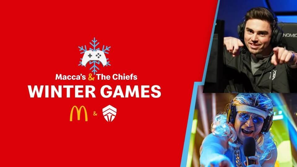 All about Macca’s x The Chiefs Winter Games