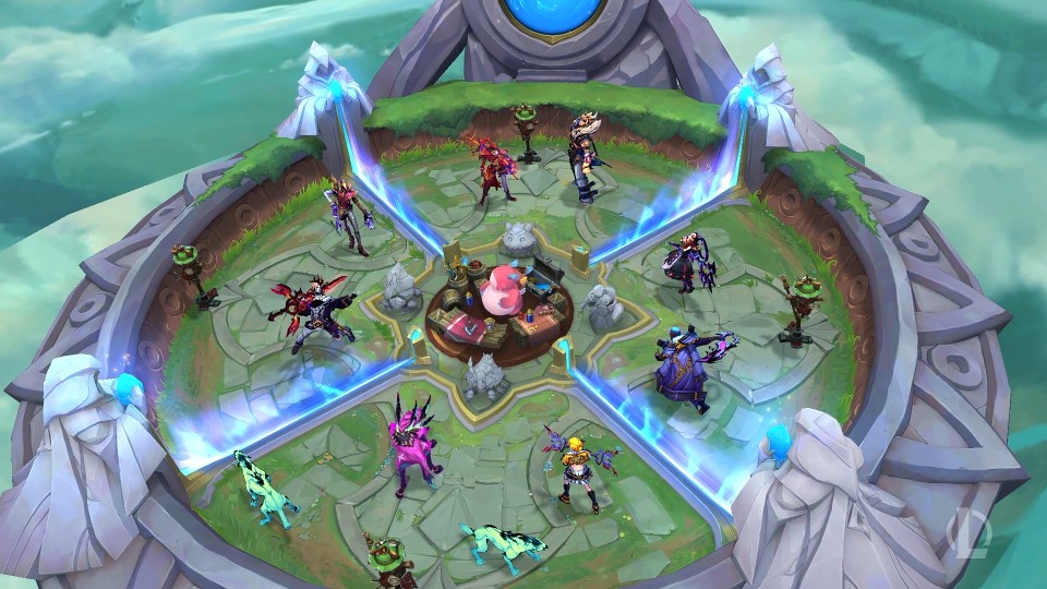 LoL: Arena 2v2v2v2 Mode Rank System
