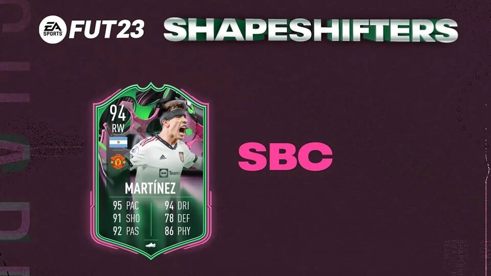 FIFA 23: How to complete Shapeshifters Lisandro Martinez SBC in FIFA 23