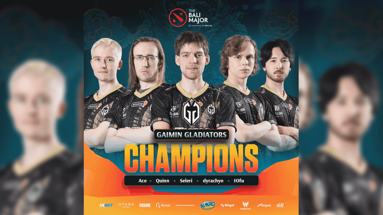 Gaimin Gladiators make Dota 2 history as they win Bali Major