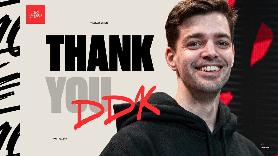100 Thieves separates from its General Manager”ddk”