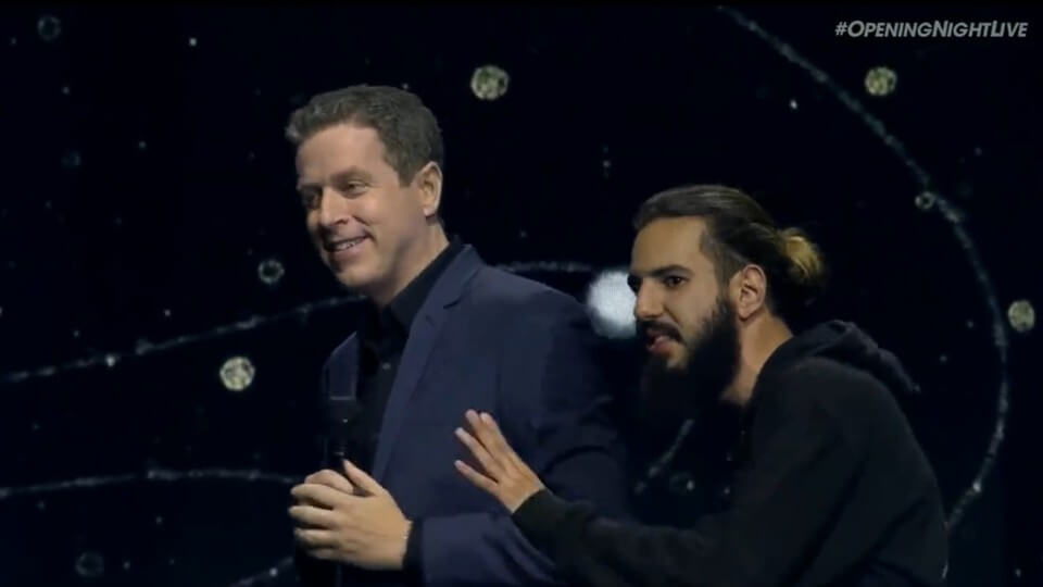 Two intruders sneak on stage at Gamescom Opening Night Live