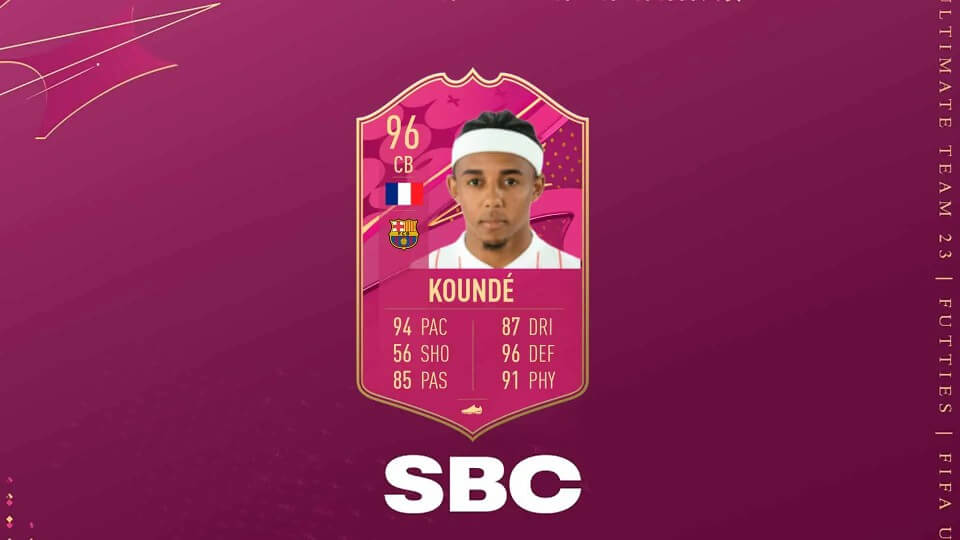 FIFA 23: How to complete the Jules Kounde Futties SBC