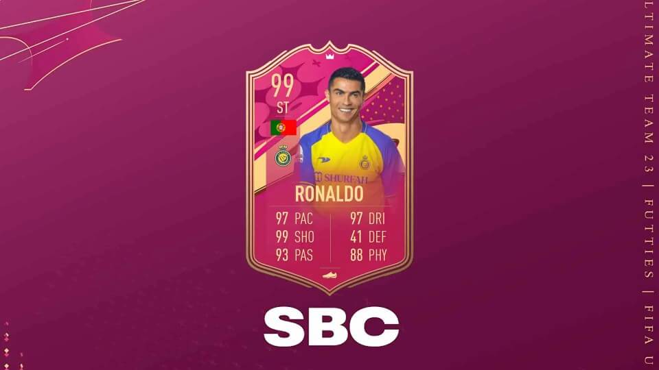 FIFA 23: How to complete the Futties Premium Cristiano Ronaldo SBC