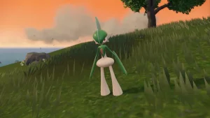 Gallade in Pokemon Scarlet and Violet 1