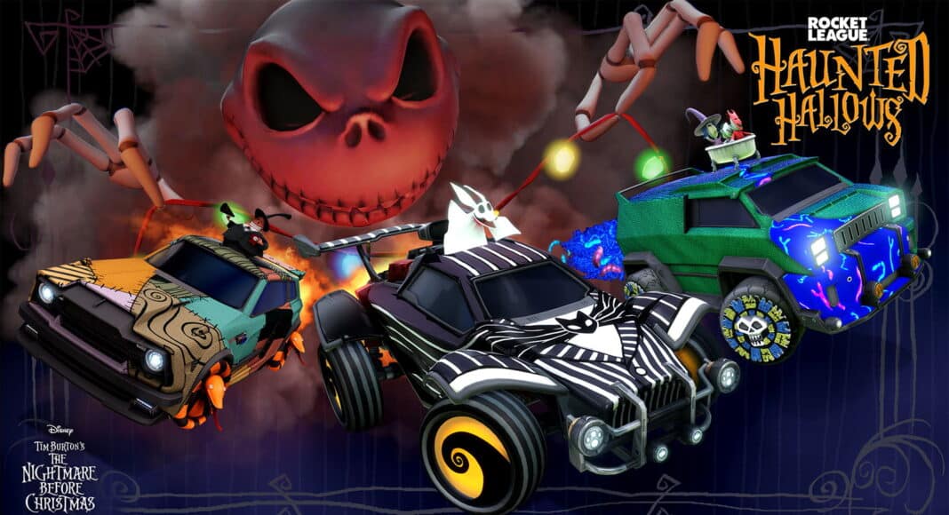 Rocket League Welcomes The Nightmare Before Christmas in Haunted Hallows Event