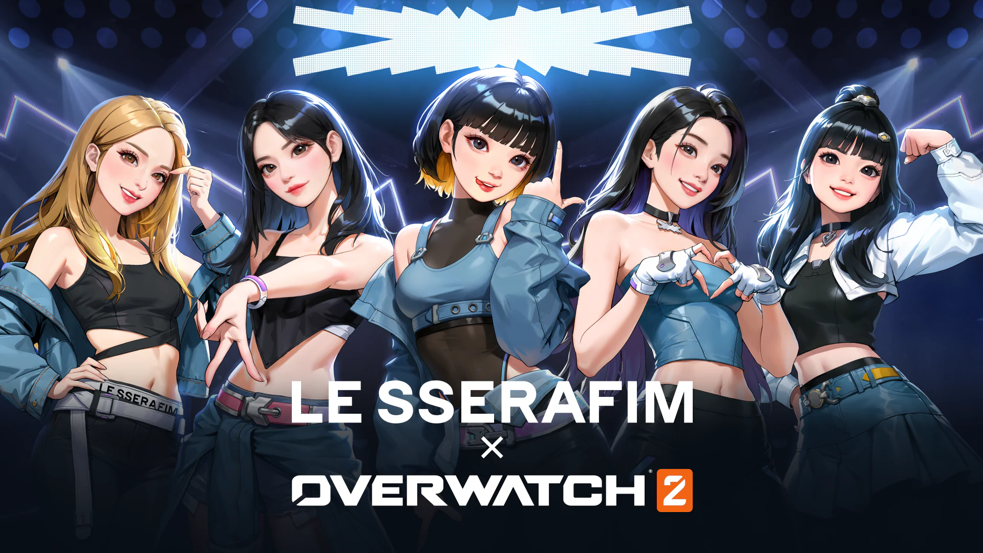 LE SSERAFIM and Overwatch 2: A Legendary Collaboration