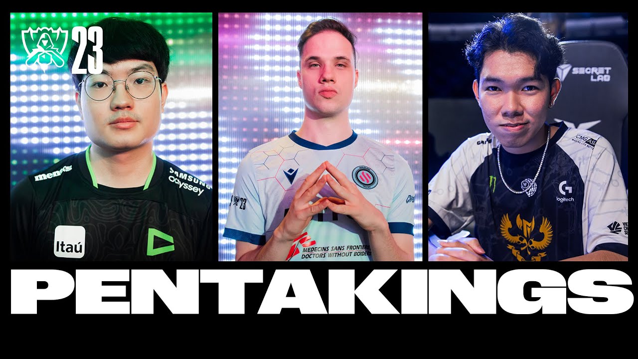 Pentakills Dominate the Play-in Phase of Worlds 2023