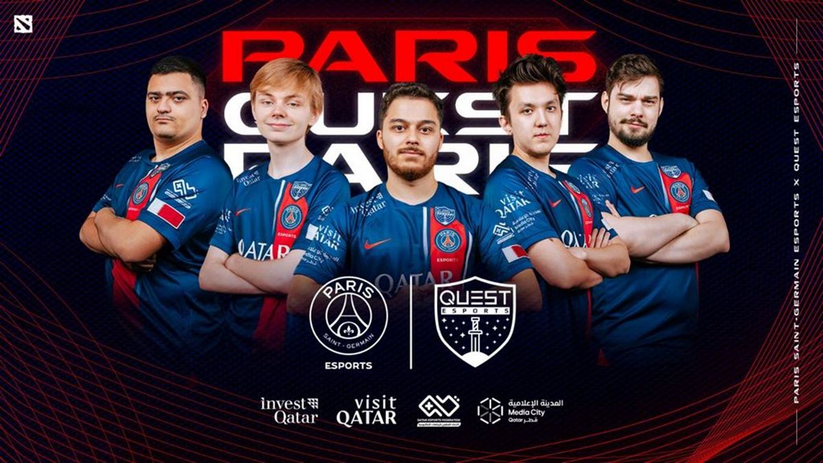 PSG’s Ambitious Return to Dota 2 with Quest Esports for TI 2023