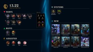 LOL 13.22 infographic