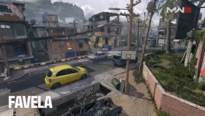 call of duty mw3 maps favela