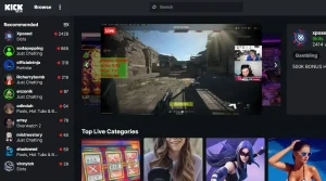 kick streaming
