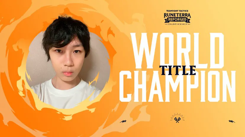 TFT Runeterra Reforged Crowns New World Champion