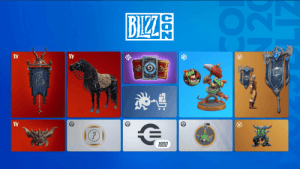 what are the blizzcon collection rewards