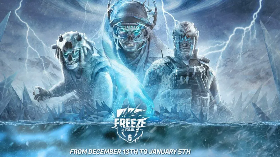 Rainbow Six Siege ‘Freeze for All’ Event: A Winter Wonderland of Rewards
