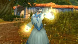 WoW SoD Priest casting Heal