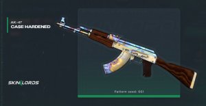 ak 47 case hardened blue gem csgo skin