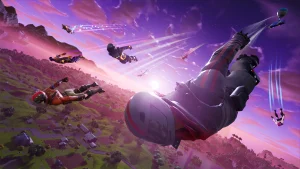 fortnite dropping in