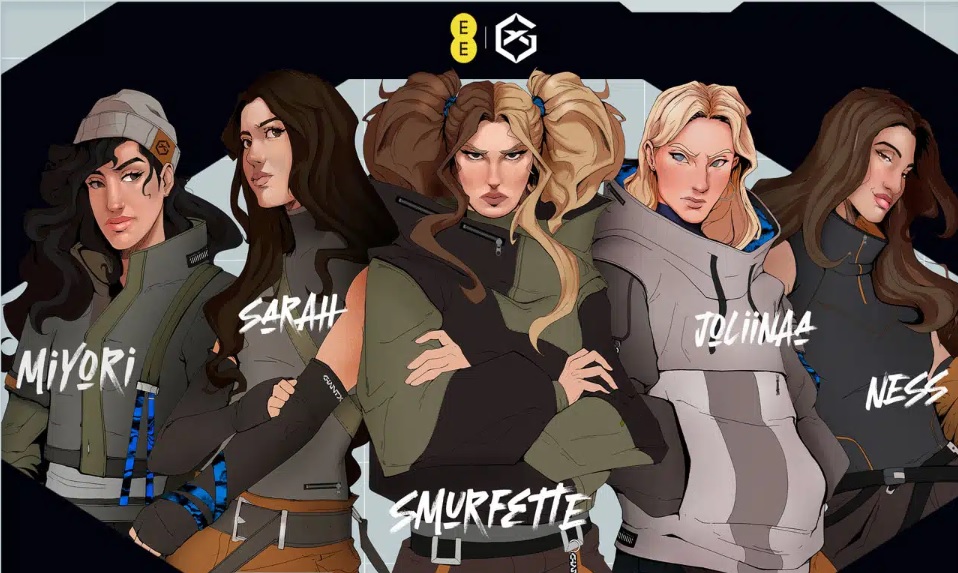 GIANTX Unveils Formidable Female VALORANT Team for 2024 Season
