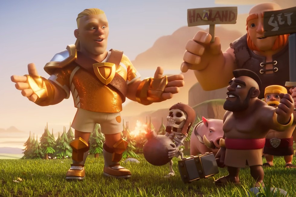 Erling Haaland Becomes First Real-Life Character in Clash of Clans
