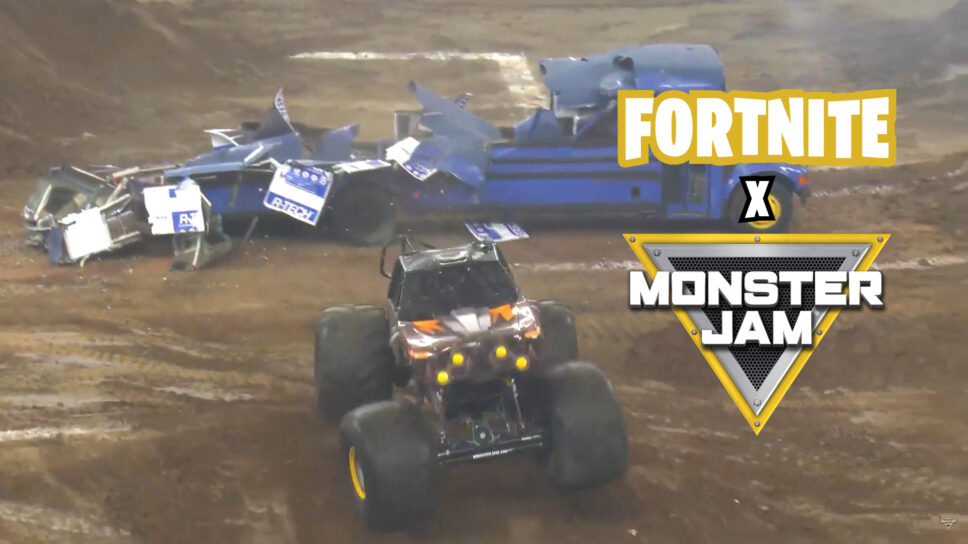 Fortnite Confirms Monster Jam Event with Monster Trucks in Season 3