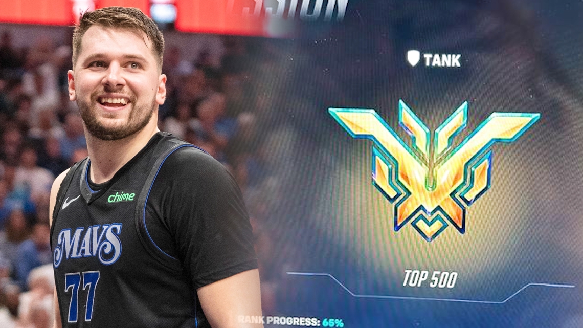 NBA Star Luka Doncic Reaches Top 500 in Overwatch 2