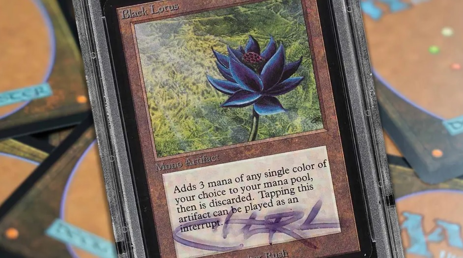 Historic Magic: The Gathering Black Lotus Card Sells for $3 Million