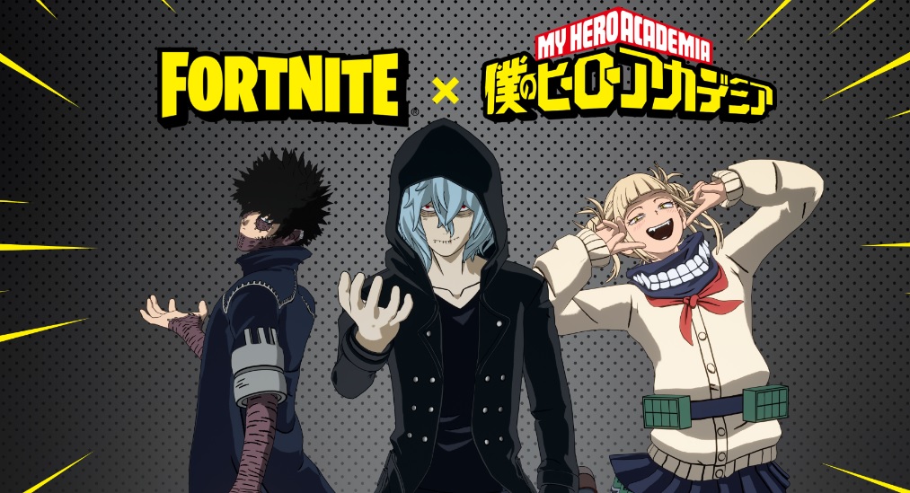 My Hero Academia Arrives in Fortnite with New Skins