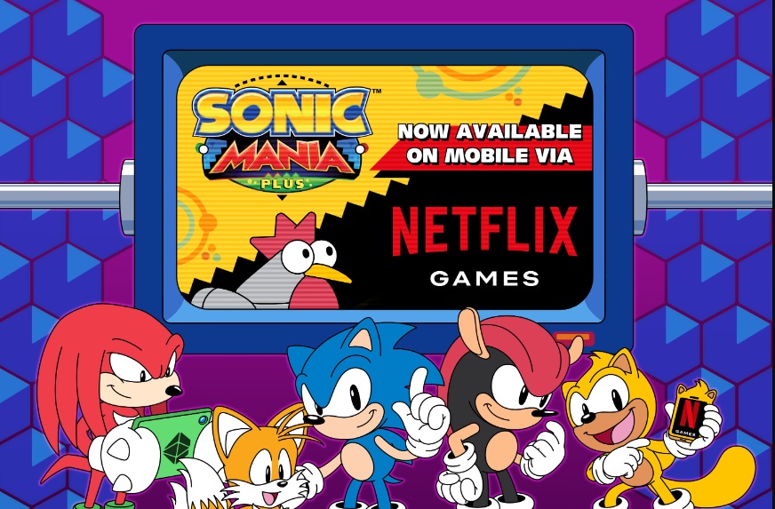 Sonic Mania Plus Now Playable on Netflix Games