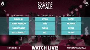 Brawlhall Autumn Royale 2024 participants 1024x576