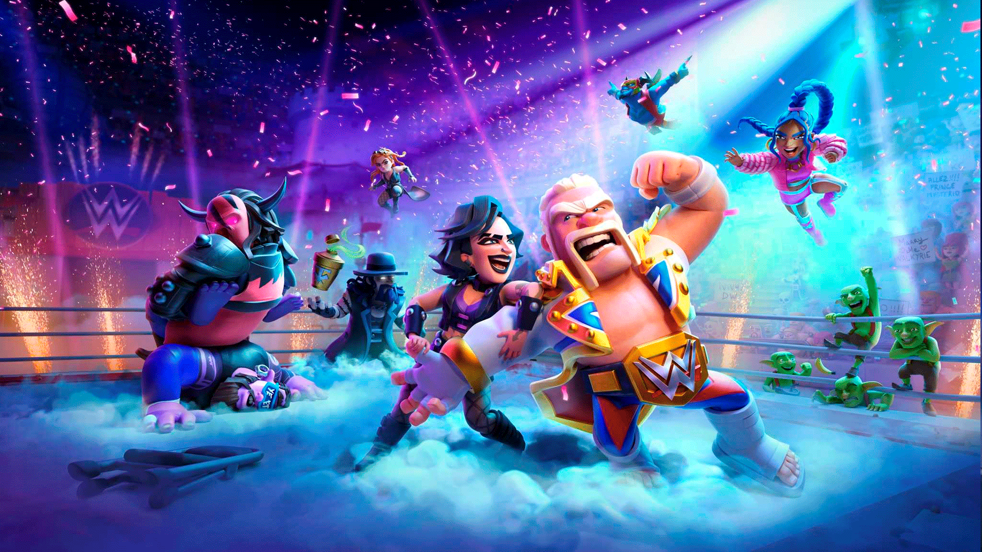 Supercell Announces Clash of Clans and WWE Collaboration
